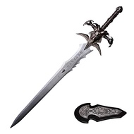 Sword fort Carbon Steel frostmourne Real Metal-Handmade Anime Replica Game Cosplay Props, Lich King 