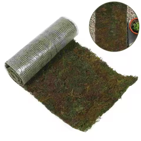 Mini Garden Artificial Moss Simulated Lawn Plants Window Landscaping Carpet Fake Pad Mat Table Runne