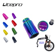 Litepro For Birdy Bike Front Fork Aluminum Alloy Quick Release Lamp Holder Gopro Sports Camera Rack Clip