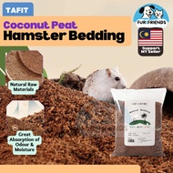 TAFIT Coco Peat Hamster Bedding Chips Digging Burrowing Base – Dry Natural Habitat Foraging