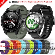 Replacement QuickFit Watch Band Strap For COROS VERTIX 2/VERTIX Silicone Wristband Accessories Watchband Garmin Fenix 7 7X 5X 6X
