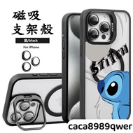 Dizai Many Colors Wireless Magnetic Lens Metal Bracket iPhone16 15 14 13 12 11 Pro max Phone Case