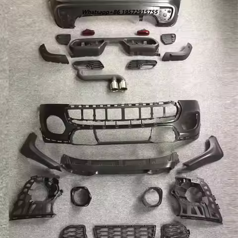 For F56 F55 Auto Parts F55 F56 Car Bumper Front Back PP Body Kit Tuning Accessories