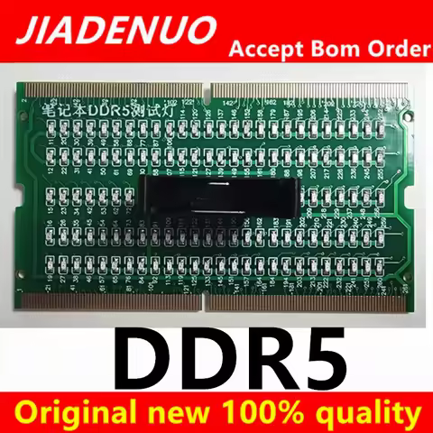 Diagnostic Analyzer Test Card SDRAM SO-DIMM Pin Out Notebook LED Tester Card Memory Slot DDR2 DDR3 D