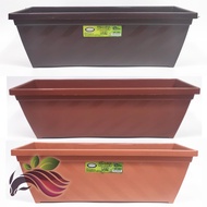 [pots] gafri planter box GPL670 pasu plastik gardening vegetable buy 1 pot free 1 pack soil by LS gr