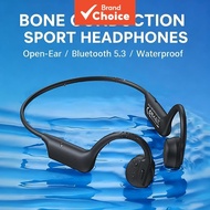 SPRISE K08 Earbuds Bone Conduction Bluetooth 5.3 Headphones IPX5 Waterproof Long Battery Life Built-