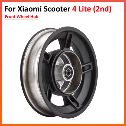 Front Wheel Hub for Xiaomi Electric Scooter 4 Lite 2 Gen 10 Inch Tire Aluminium Alloy Wheels Parts