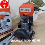 3607 MESIN HAND TRIMMER MINI PROFIL ROUTER TANGAN DUDUKAN 1/4" ALDO