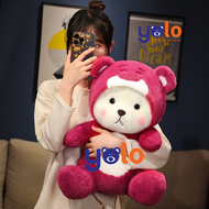 Gấu bông lena chính hãng cao cấp..thú nhồi bông lena cosplay gấu trúc . cáostick gấu dâu hàng nhập k