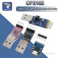CP2102 USB 2.0 to TTL 485 232 UART Module 5/6Pin Serial Converter STC Replace FT232 Adapter Module 3