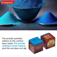 LOVESPACE 2PCS/Box Billiard Cue Tips Chalk Professional Snooker Dry Oil-Based Cue Tips Powder Billia