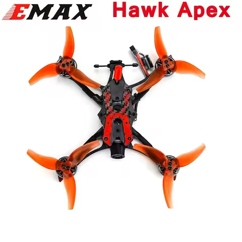 Emax Hawk Apex 3.5-5 Inch 4S 6S FPV Racing Drone BNF With STM32F722 FC 4IN1 25A ESC Runcam Nano HDZe
