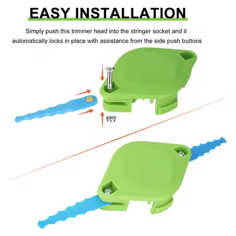 For Greenworks Trimmer Blade High Quality New Single Line Durability Trimmer Line String Trimmer Mod