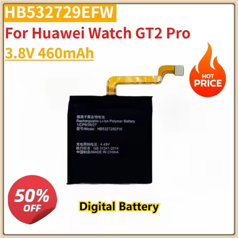 New Digital Battery HB532729EFW HB472023ECW HB532729ECW 3.8V 460mAh 215mAh 455mAh for Huawei Watch G