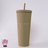 Starbucks 24oz China Matte Milk Tea Studded Cup Color Size 24oz
