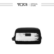 TUMI ASHTON SPENCER TRAVEL KIT กระเป๋าใส่อุปกรณ์เดินทาง สีดำ/เงิน