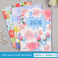 diary 2026 planner 2026 A4 2026 monthly planner Schedule Book Daily Plan Self-Discipline Check-in mo