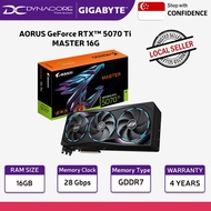 Gigabyte GeForce RTX 5070 Ti Aorus Master 16GB GDDR7 Graphics Card - RTX5070TI RTX5070 5070TI