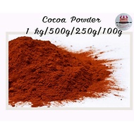 [Halal] Premium Cocoa Powder / Pure Dark Cocoa Powder 高级可可粉 黑巧克力可可粉 巧克力可可粉 (巧克力/黑) 1kg/500g/250g/100