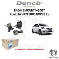 #DENCO#ENGINE MOUNTING SET TOYOTA VIOS 2008-2012 NCP93 1.5 (AUTO)