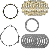 Clutch Kit for Yamaha YZF-R1 2006-2008 | Friction & Steel Plates + Gasket | Replaces 5VY-16321-00, 5
