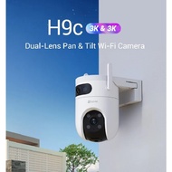 EZVIZ H9C Dual Lens WIfi Camera 5MP PTZ & Fix Lens CCTV Security Camera Outdoor Smart Light LED Pets