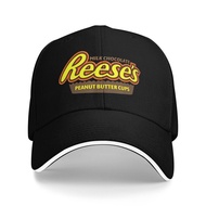 Reeses Milk Chocolate Peanut Butter Cup Hipster Printed Funny Baseball Cap