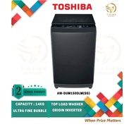 TOSHIBA 14KG TOP LOAD INVERTER WASHING MACHINE AW-DUM1500LM(SG)