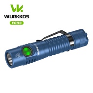 Wurkkos 6th Anniversary FC11C 1200lm Pocket 519A LED EDC Flashlight 18650  with Diffuser Taillight