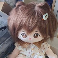 【送娃衣】40cm棉花娃娃無屬性小暈可愛大眼娃娃軟毛髮
