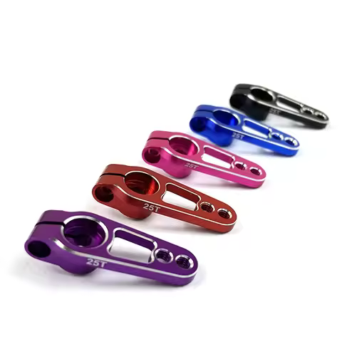 25T Aluminum RC Servo Arm Horn for Futaba Savox Xcore HL HSP HD Power RC Tools Standard Servo Motors