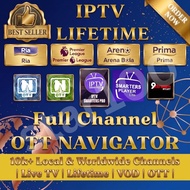OTT NAVIGATOR 🔥🔥OTT TV ‼️Full Channel LIFETIME