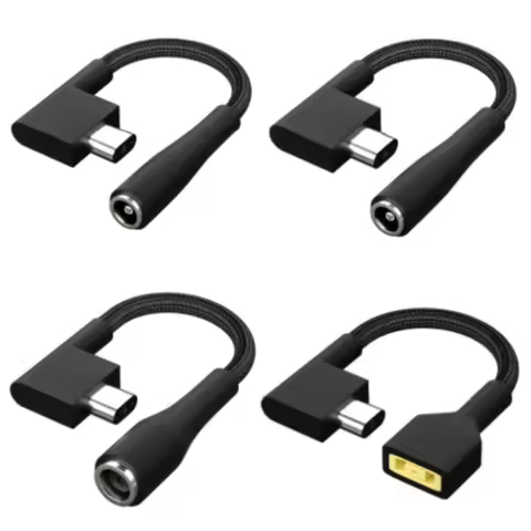 DC Jack Input to 3Pin Power Plug Cable Compatible for Laptop Pro 17 and Razer Blade 15 Model GTX1060