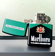 Bật Lửa Zippo ͏Sơn Tĩnh Điện Marlboro Đời La Mã E2000 ( Tặng Đá Bấc Xịn) Hộp Quẹt Xăng Đá