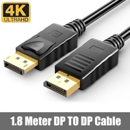 Display Port to Display Port Cable DP to DP 4K HD Resolution