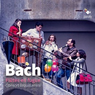 Baha Fuge Flute Consort Brouillamini Bach Flutes en fugue PTY218168