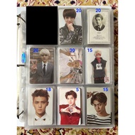 EXO Sehun Photocards