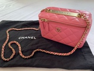 Chanel vanity 粉紅色長盒子