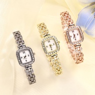Small Small Square Watch Fashion Small Dial Diamond Ladies Quartz Watch Korean Version Small Bracele