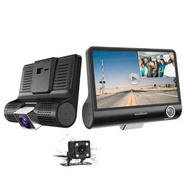4.0inch three lens 1080P Driving Recorder Mini Dash Cam 1080P Car Camera Driving Recorder