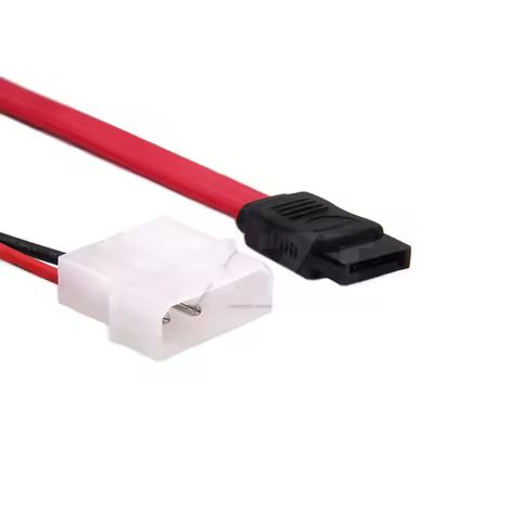 Slimline SATA Power Cables to Molex Slim SATA 13 pin(7P+6P) to 7pin + Power cable1 for SATA Slimline