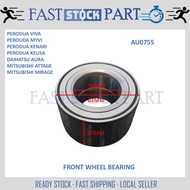 1PC FRONT WHEEL HUB BEARING - AU0755 PERODUA MYVI VIVA KELISA KENARI DAIHATSU AURA MITSUBISHI ATTRAG