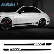 METUBE Car Side Body Decals, Self-adhesive Removable Car Stickers, PVC Waterproof Car Accessories fo