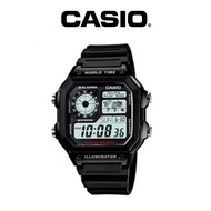 Casio classic digital resin band watch [original] AE-1200WH-1AVDF