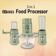 BSBOSS Three-In-One Multi-Function Cooking Machine, Juicer, Meat Grinder & Coffee Bean Grinder