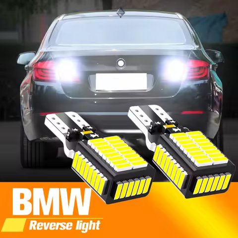 2pcs LED Reverse Light Blub Backup Lamp W16W T15 921 Canbus For BMW E81 E87 E88 E82 E92 E90 E91 E60 