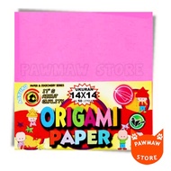 Origami paper size 14x14 Asturo