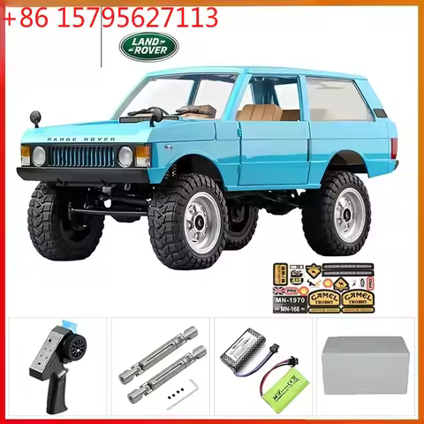 RC Crawler 4x4 Car MN128 MN82S 2.4G Climbing Buggy Professional with LED Light Full Scale Remote Con