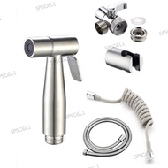 Hand Protable Toilet Bidet Sprayer Holder Stainless Steel Handheld Bidet Faucet Bathroom Shower Head Hose Self Cleaning  SG6L1
