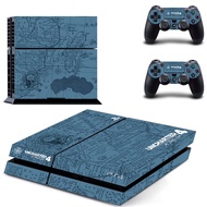Uncharted 4 Vinyl Decal PS4 Skin Sticker For Playstation 4 PS4 Console protection film and 2Pcs Controller Protective skins